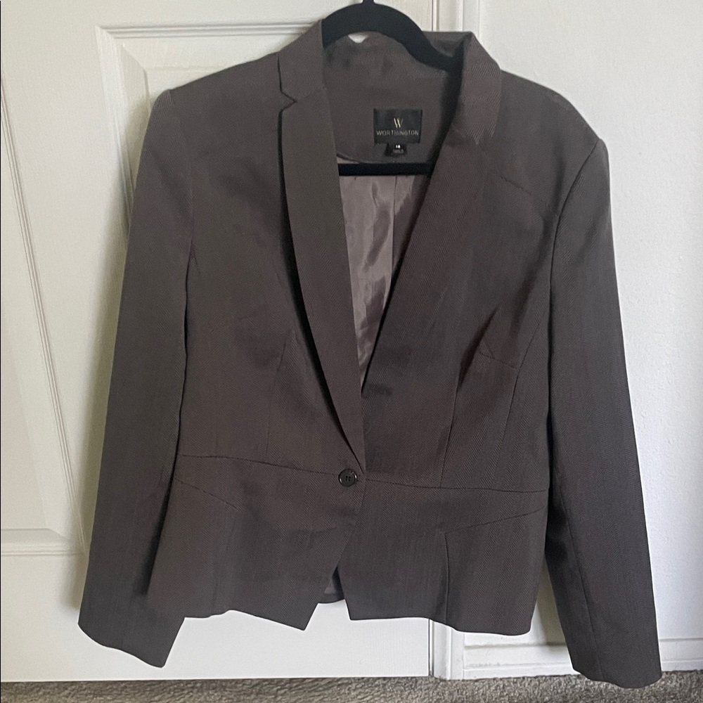 Worthington Gray Blazer